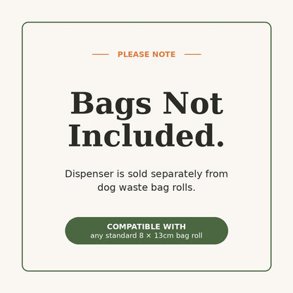 WalkReady™ Dog Waste Dispenser (Bags Not Included)